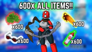 The ULTIMATE Risk of Rain 2 Huntress Build with 600x ALL Items!