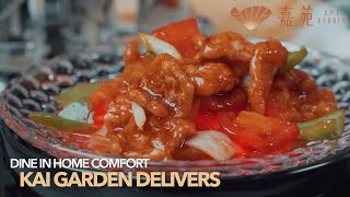 Singapore Restaurant Business Promotional Video - Kai Garden Delivers | Dine In Home Comfort screenshot 4