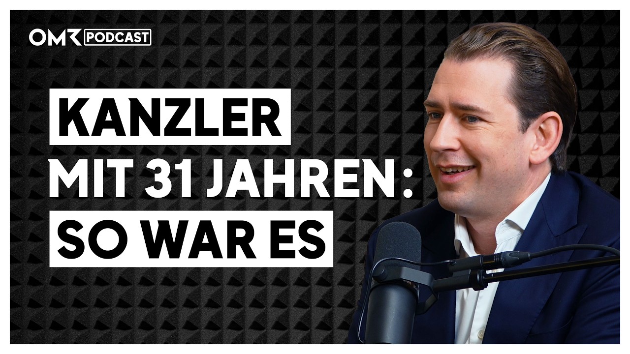Sebastian Kurz über Zeit als Bundeskanzler, Treffen mit Peter Thiel und sein KI-Unicorn