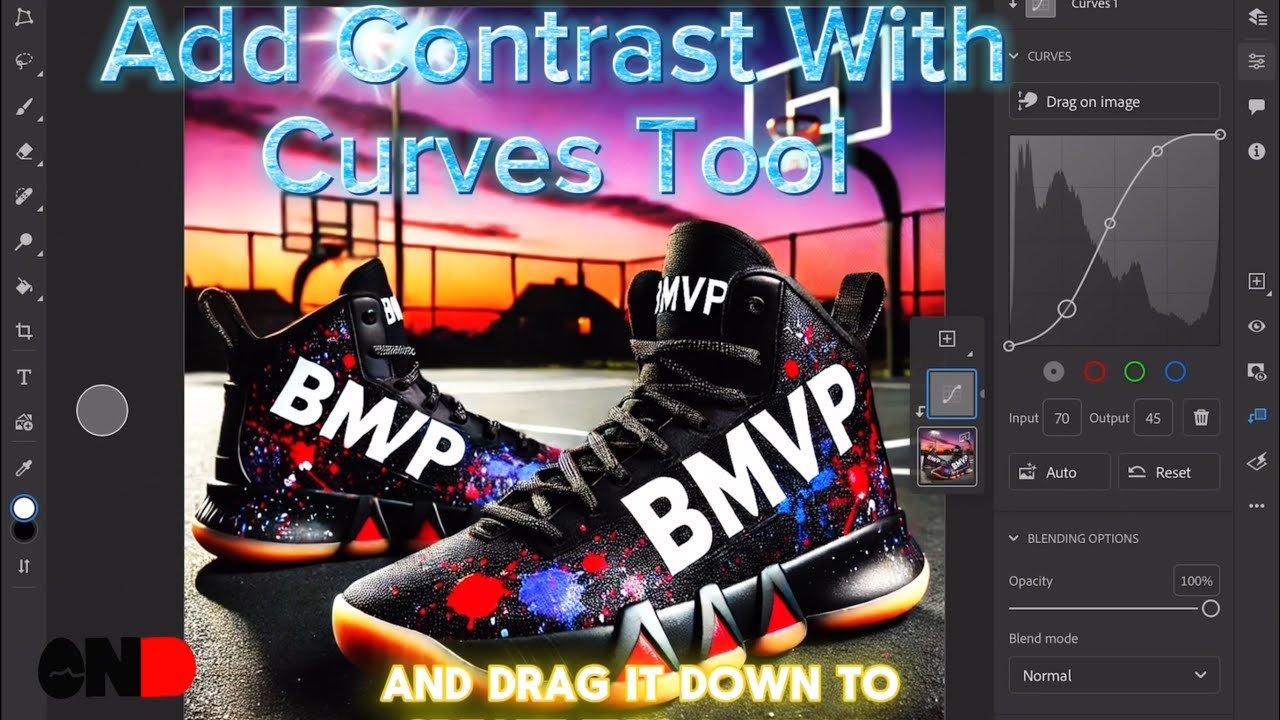 Add Contrast How to Add Contrast with Curves in Photoshop for iPad Pro ️📱 - YouTube