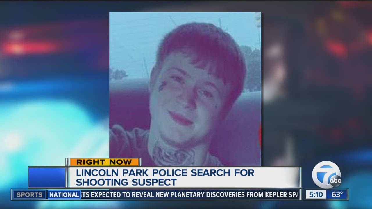 Lincoln Park Police search for shooting suspect - YouTube