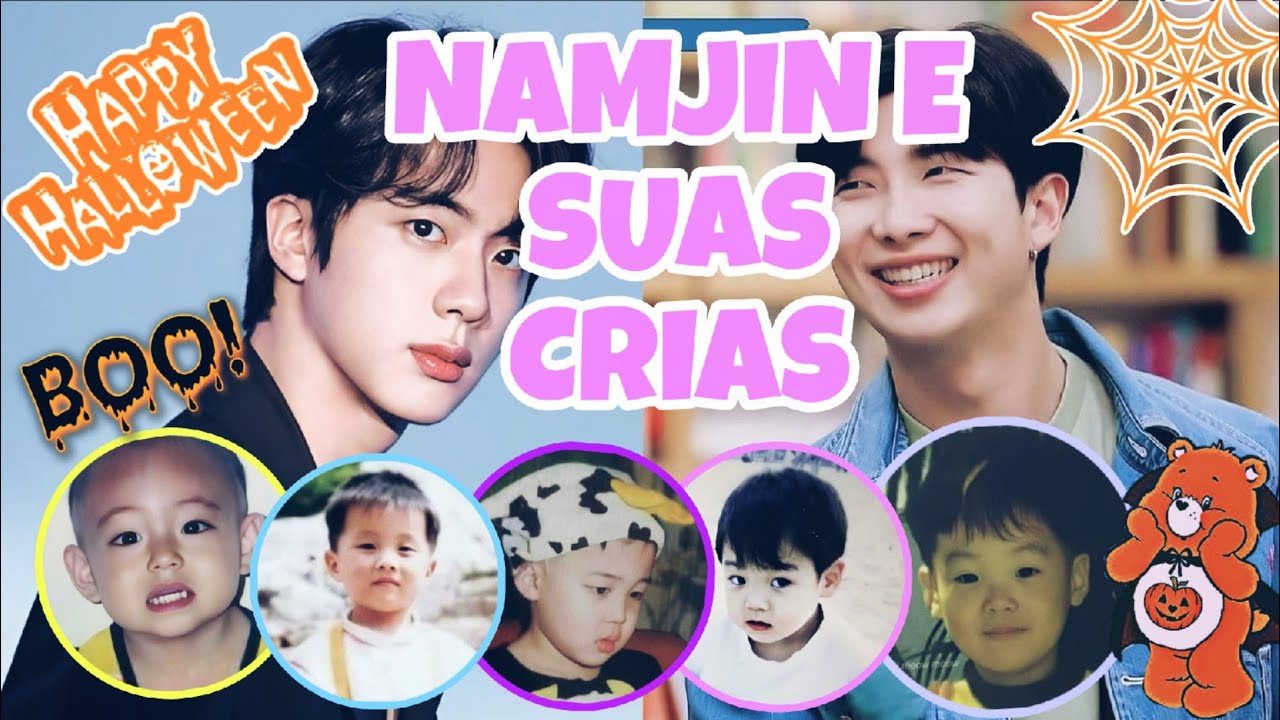 NAMJIN E SUAS CRIAS BABYS🐱🐿️🐥🐻🐰(ESPECIAL HALLOWEEN)