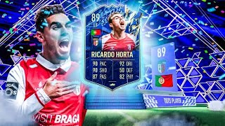 THIS LIGA NOS CARD IS WILD!!😳😯 FUT TEAM OF THE SEASON FIFA 22| FIFA Player Review Ricardo Horta✨