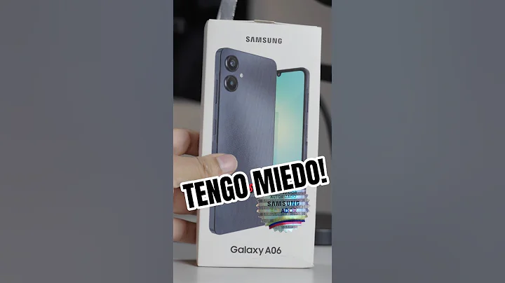 👍 THE BEST UNBOXING OF THE SAMSUNG GALAXY A06 😱 I'M SCARED! #smartphones2025 #samsung2025