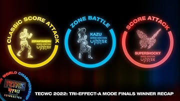 Tri-Effect-A 2022 Mode Finals Winning Moments! | Tetris Effect: Connected