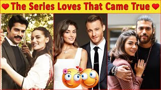 Turkish Actors Who Fell in Love With Their Partners When Acting in a Series 👩‍❤️‍👨 Turkish Drama