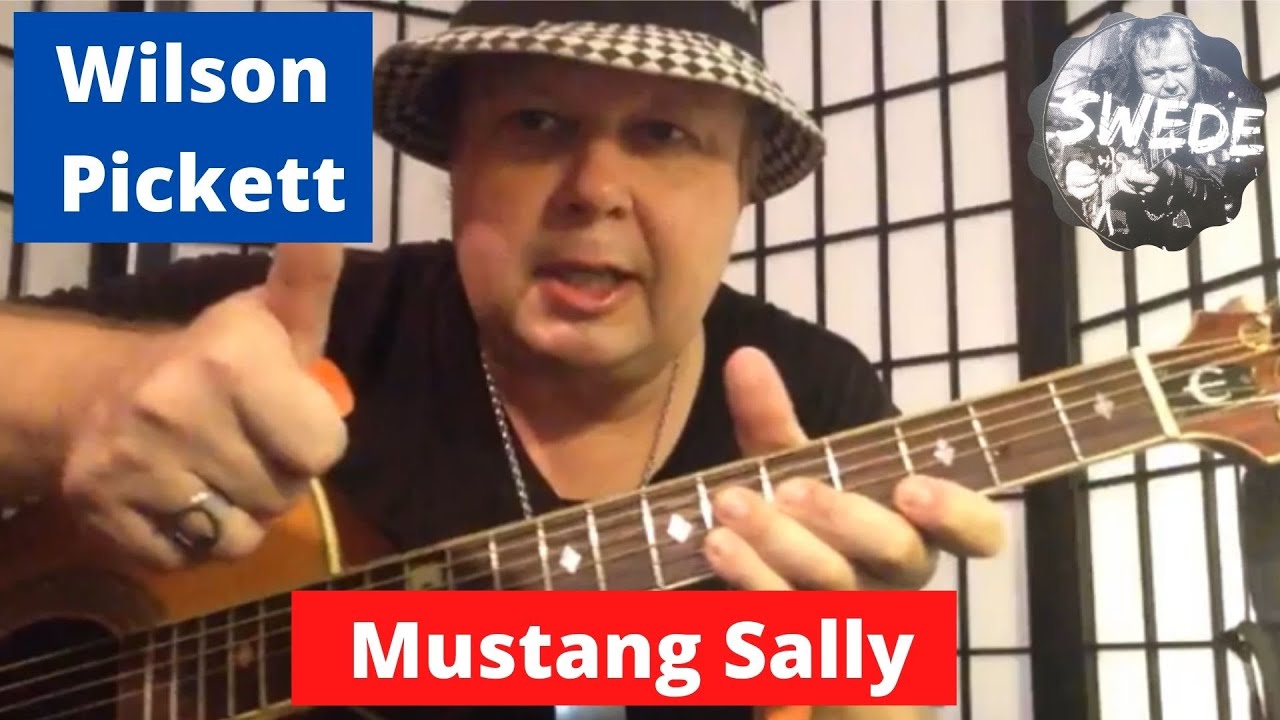 Mustang Sally Guitar Lesson Wilson Pickett YouTube