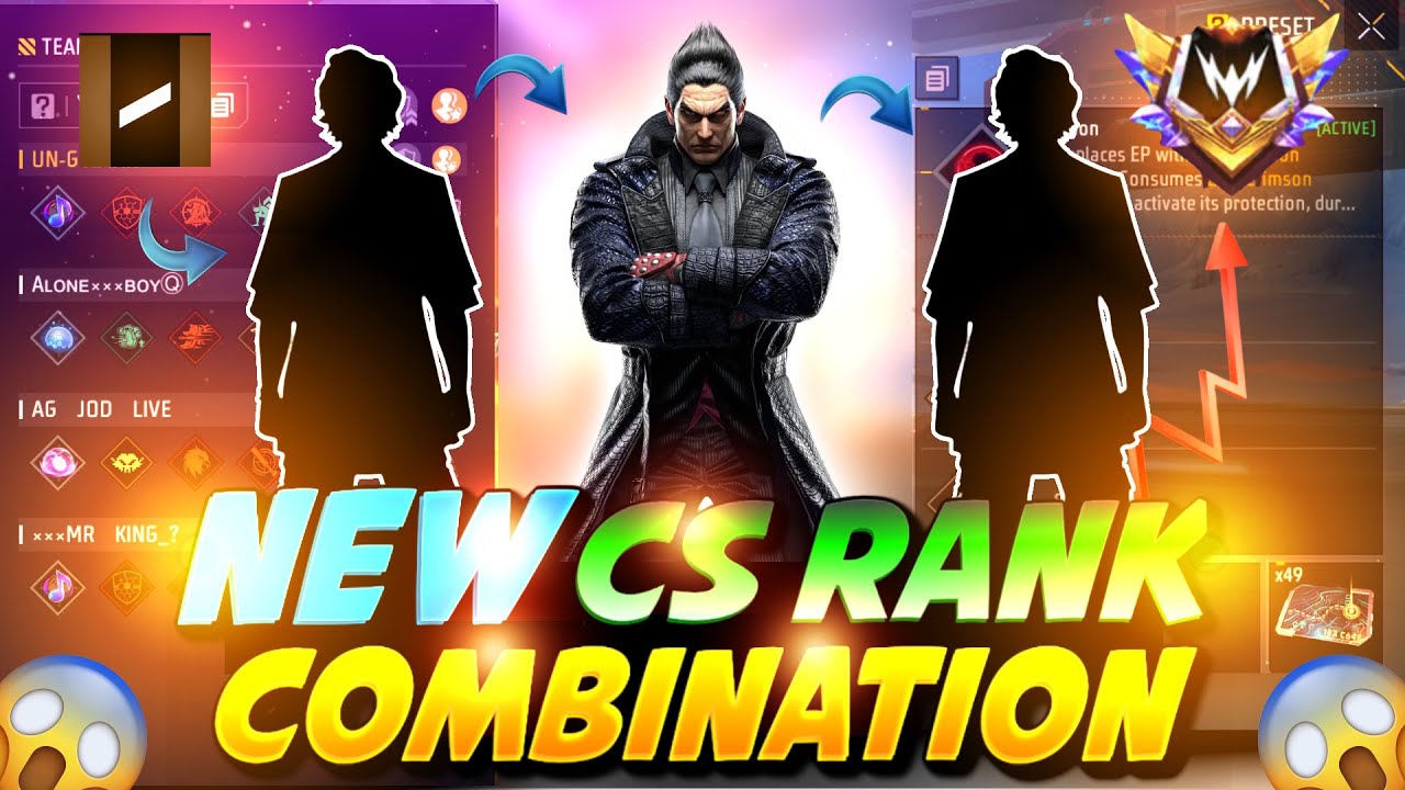 New CS RANK COMBO | best character skill for cs rank | Cs rank best ...