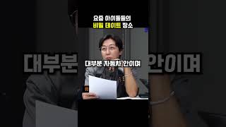 요즘 아이돌들의 비밀 데이트 장소