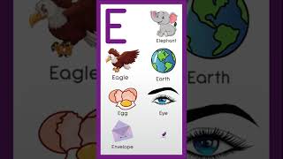abc song # shorts | ABC Flashcards for Toddlers | E Letter Flashcard | ABC Alphabet Video Chart