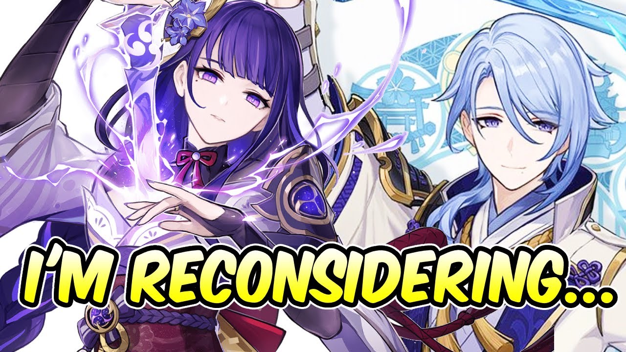 Raiden, Ayato, Haran Geppaku Futsu, Engulfing Lightning & 4 Star Banner ...