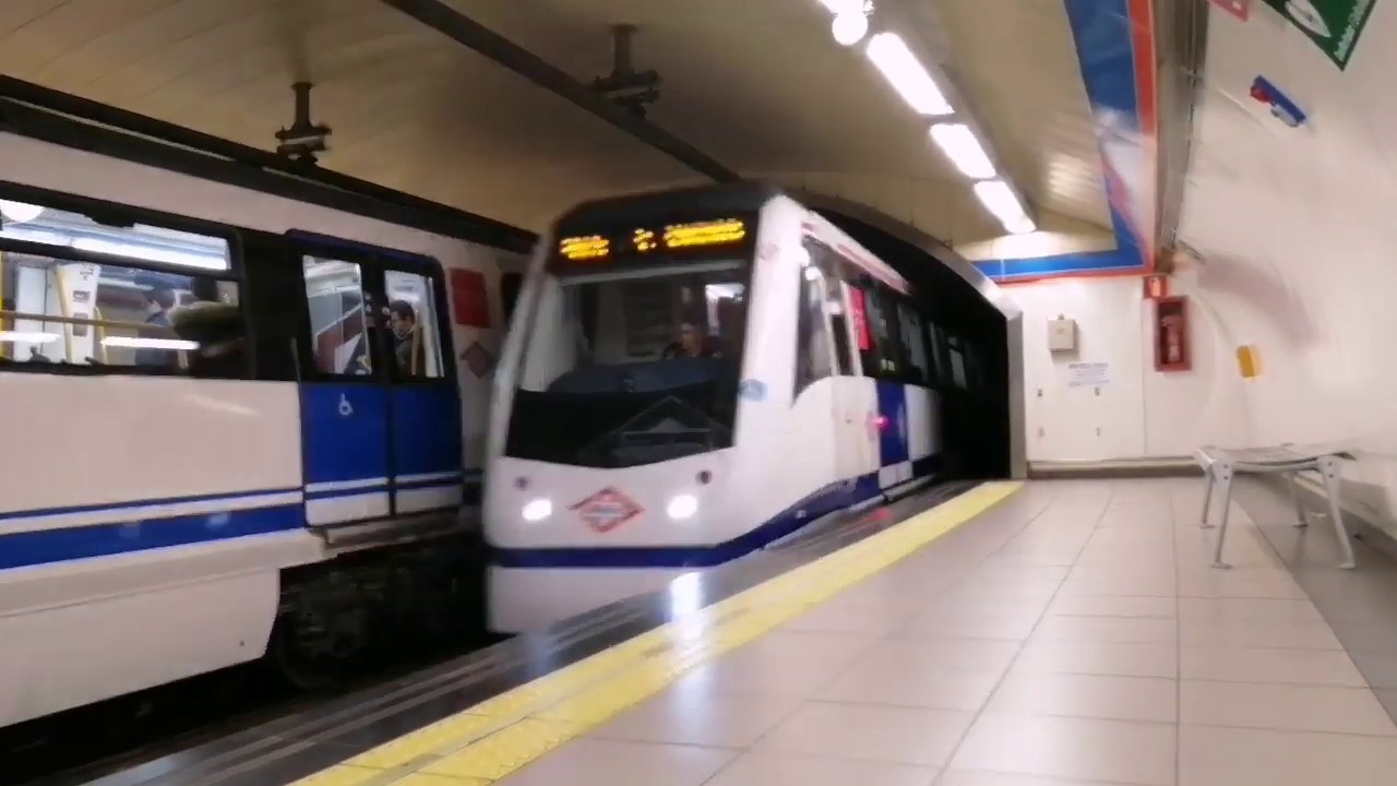 Metro de Madrid serie 3000 CAF / Siemens & Bombardier Linea 2 y 3 🚇 Madrid U-Bahn / метро мадрида