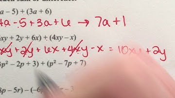 8-1 Adding & Subtracting Polynomials (Part 2)