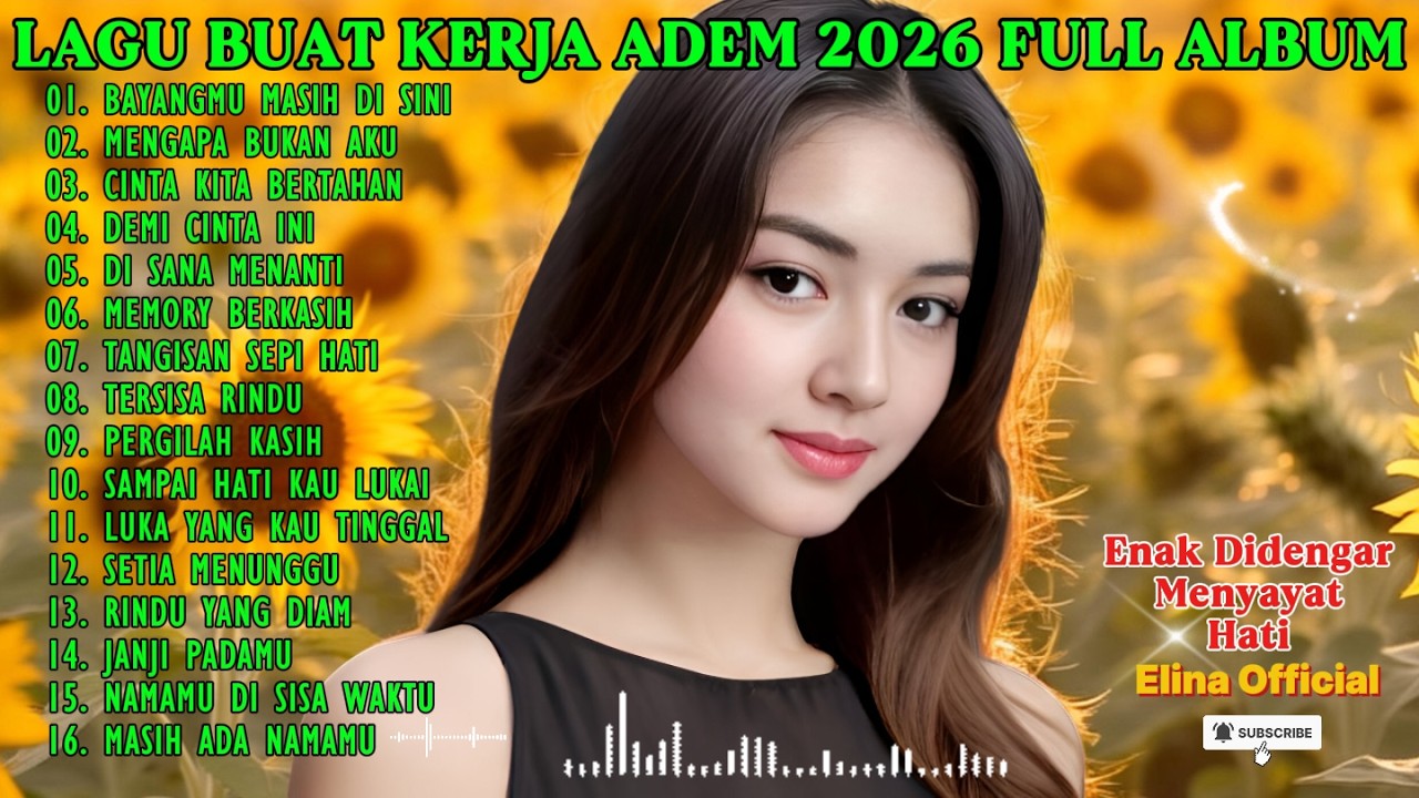 LAGU BUAT SANTAI VIRAL 2026 FULL ALBUM | SLOW ROCK & MELLOW TERPOPULER TEMANI KERJA SEHARI-HARI FULL