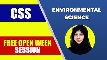 History of environmental science | CSS Environmental Science | climate change | Tayyaba Hafeez