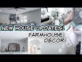 New House UPDATES! Extreme Clean #WithMe 2020 | DIY Living Room Transformation Farmhouse Decorating