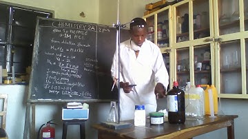 How to prepare 0.1M HCl in the laboratory. By Mesela Giligisi