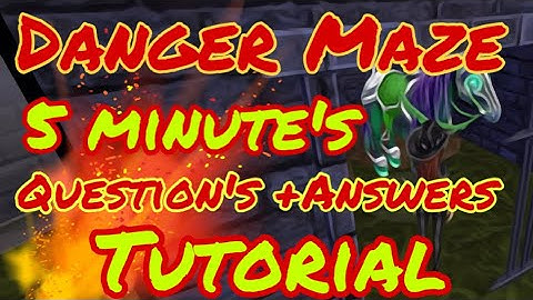 💥Danger Maze in 5 Minutes💥Tutorial with all Questions ? And Answers! ~Horse Riding Tales~