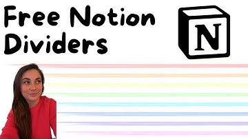 8 Aesthetic Notion Dividers for Your Notion Templates (Free)!