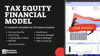 Tax Equity Financial Model  02 Main Sections and Sheets