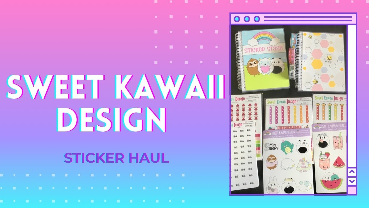 Sweet Kawaii Design Haul - YouTube