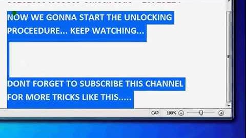 HOW TO UNLOCK HUAWEI DATA CARD