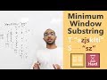Minimum Window Substring: Utilizing Two Pointers & Tracking Character Mappings With A Hashtable