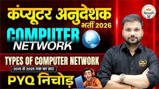 Famous Computer Instructor 2026 | Types of Computer Network PYQ 2015-2025 |Computer Network Important Class Profile