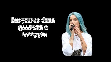 Halsey/Nico Collins "Walls could talk" lyric video