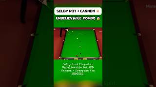 Even Selby Couldn't Believe This One – Unreal Pot Followed by a Perfect Cannon! 😲
