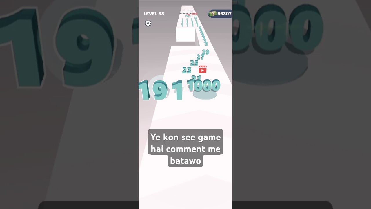 Best Super Game Of All Time😁Number run & marge shooting 