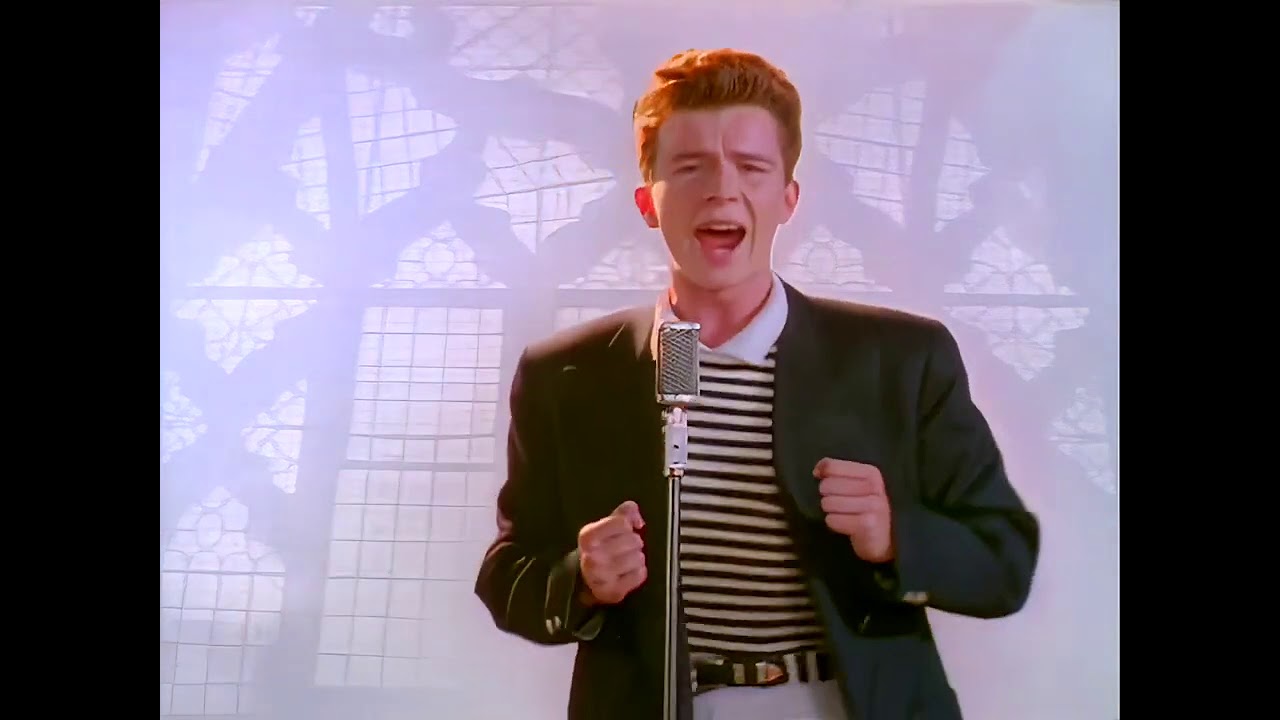 Rick Rolled in 4K 120FPS - YouTube.