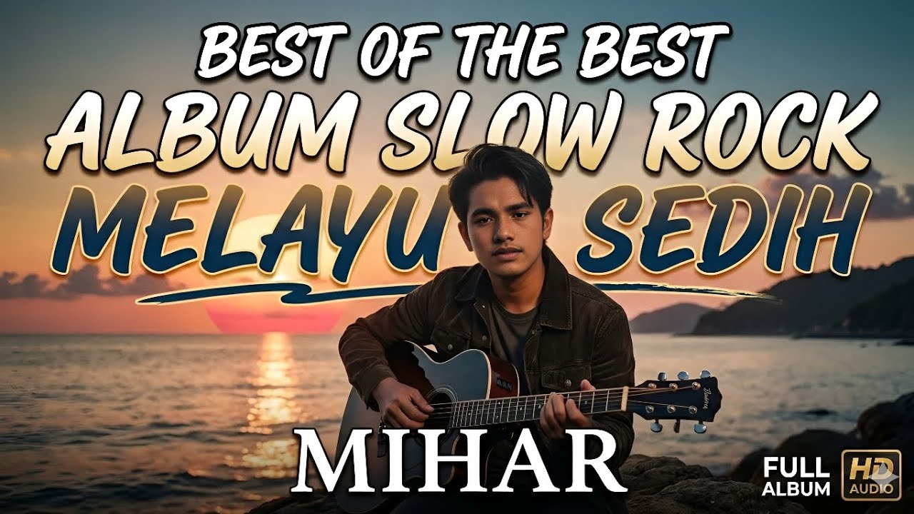 BEST OF ALBUM SLOW ROCK MELAYU SEDIH - MIHAR BIKIN NYESEK DIHATI 