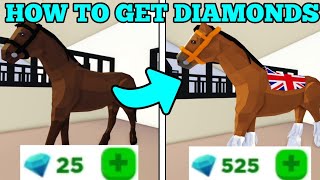 How To Get Diamonds In Horse Valley Roblox Youtube - horse valley roblox money glitch