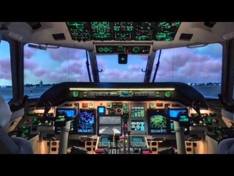 Time Lapse Assembly and Flight of the HC-144 Operational Flight Trainer