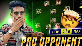 💥 I found Pro Rich Opponent while rank push 🥶 | Gameplay + Rank push #efootball #gameplay #rankpush