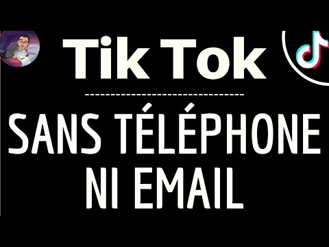 TIK TOK sans EMAIL ni TELEPHONE, comment RECUPERER la connexion et l'accès à mon compte TikTok