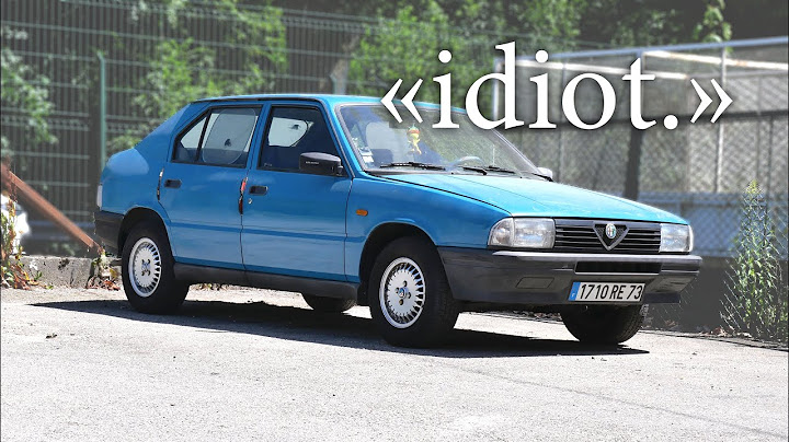 Elle m'a fait pitié, je l'ai achetée : Alfa 33 restauration Episode 1