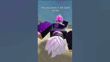 Hercules Power-Up Be Like 💪😎🔥(Ink Game) #roblox #robloxmemes #inkgame #funny