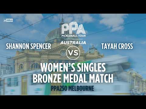 Shannon Spencer vs Tayah Cross at the Melbourne PPA 250 | Bronze Medal Match