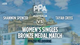 Shannon Spencer vs Tayah Cross at the Melbourne PPA 250 | Bronze Medal Match