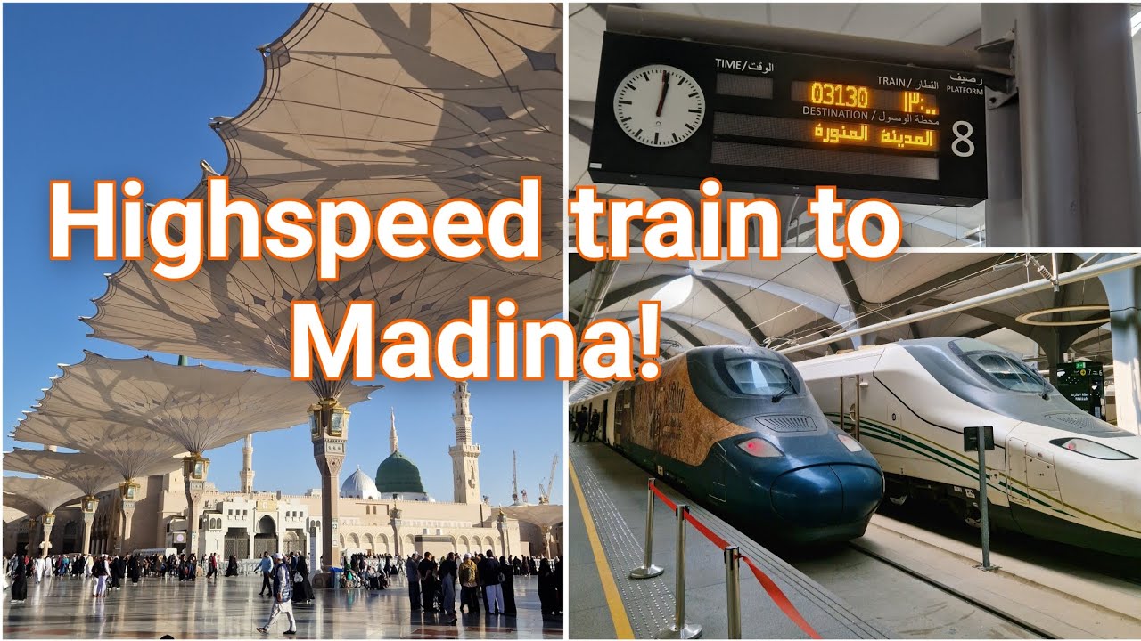 MADINAH 2026 PART 1 | High Speed Haramain Train journey! 