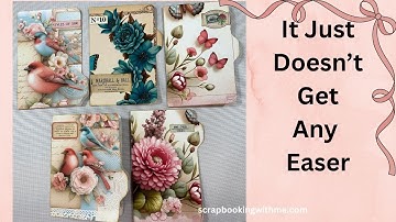 Easy Mini File Folders with One Punch