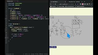 Leetcode101 Symmetric Tree C++ Iterative Approach cpp