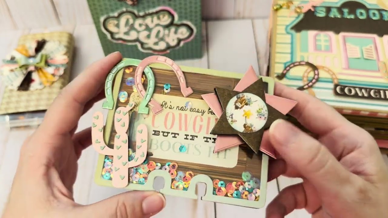 Cowgirl 2.0 Swap with Album and “Smash Your Stash”