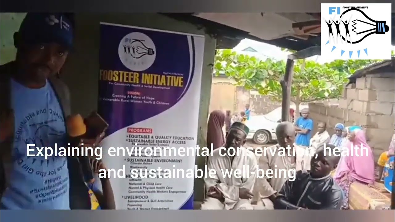Foosteer Initiative's Climate Change/Clean Energy Access Program