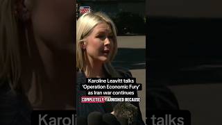 Leavitt talks Iran economy as war continues