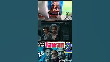 Jawan 2 official trailer! VFX remove! VFX clear! #shorts #trending  #VFX