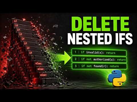 Python Trick: Clean Nested IFs in 3 Lines (Interview | CrackIntervie | Crack the Coding Interview #8