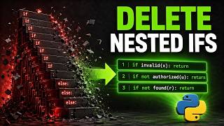 Python Trick: Clean Nested IFs in 3 Lines (Interview | CrackIntervie | Crack the Coding Interview #8